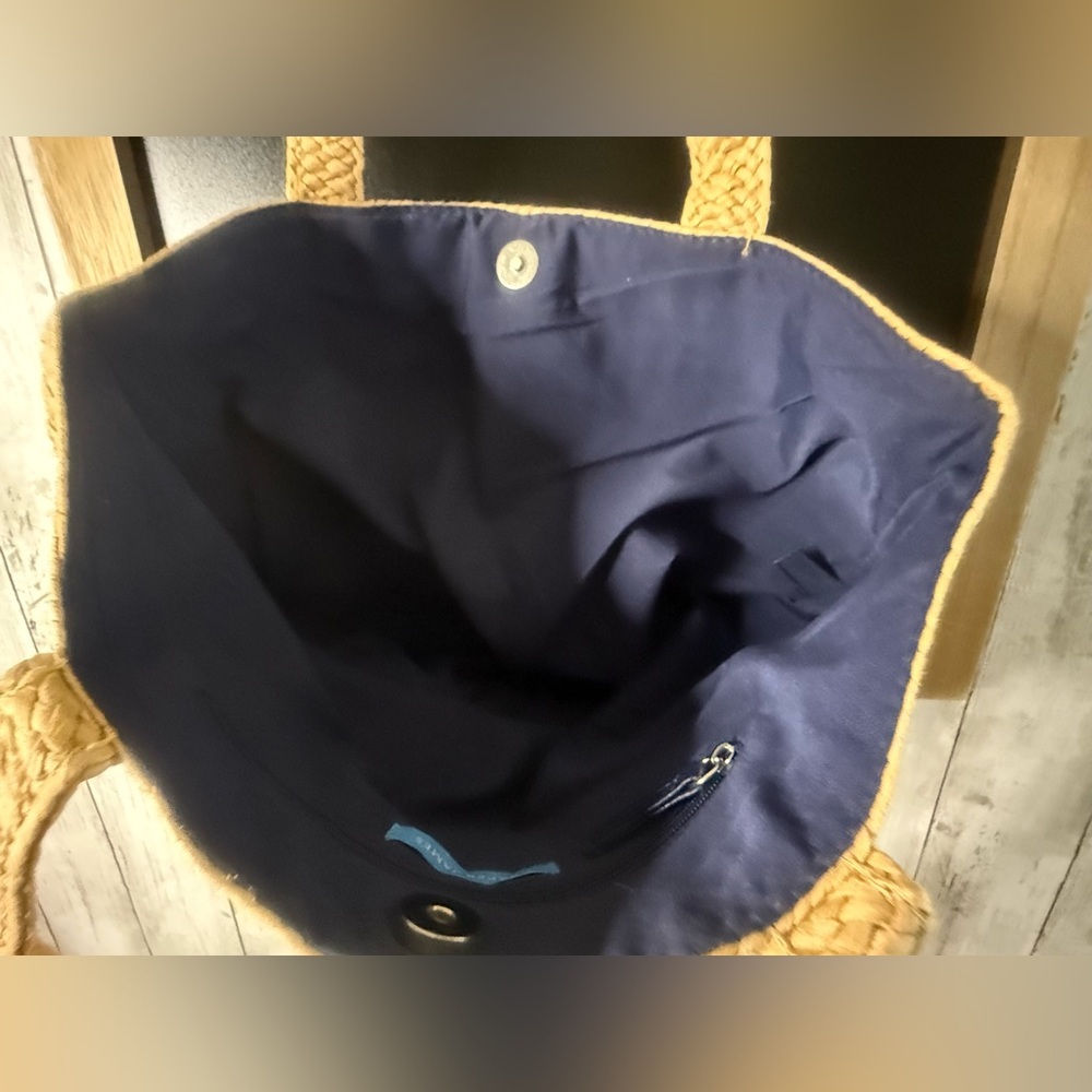 Draper James Everyday Straw Shoulder Bag - Natural - Picture 5 of 8